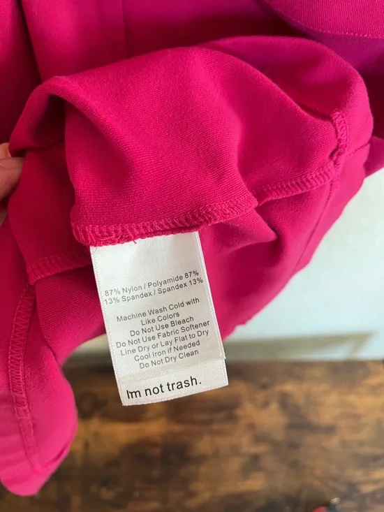 Go Lite activewear dress with pockets, fuchsia - Picture 5 of 6